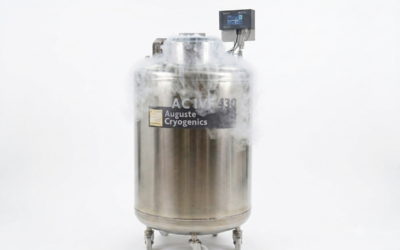 Platz für 123 690 Straws! Dry Phase Tank von Auguste Cryogenics